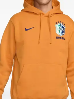 Nike: Оранжевая толстовка 
