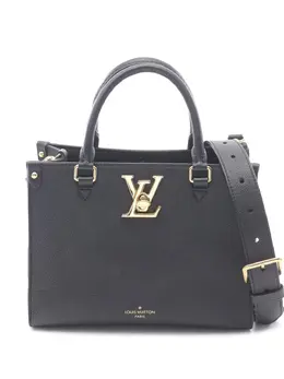 Louis Vuitton Pre-Owned: Чёрная сумка-шоппер 