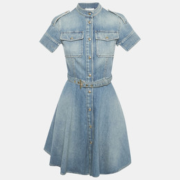 McQ by Alexander McQueen: Голубое платье 