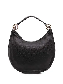 Gucci Pre-Owned: Чёрная сумка 