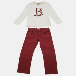 Burberry Kids: Белая рубашка 