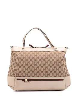 Gucci Pre-Owned: Коричневая сумка 