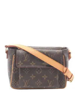 Louis Vuitton Pre-Owned: Коричневая сумка через плечо 