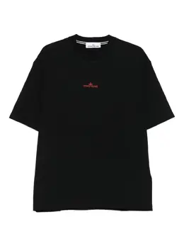 Stone Island: Чёрная футболка 