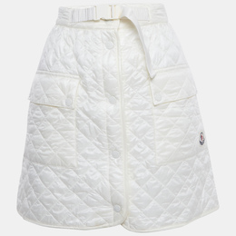 Moncler: Белая юбка 