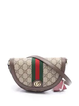 Gucci Pre-Owned: Коричневая сумка через плечо 