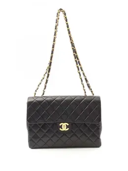 CHANEL Pre-Owned: Чёрная сумка 