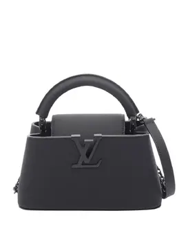 Louis Vuitton Pre-Owned: Чёрная сумка 