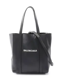 Balenciaga Pre-Owned: Чёрная сумка-шоппер 