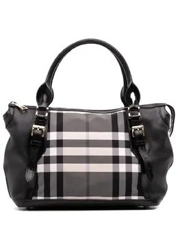 Burberry Pre-Owned: Чёрная сумка 
