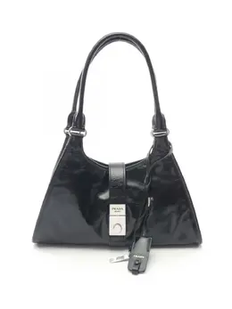 Prada Pre-Owned: Чёрная сумка 