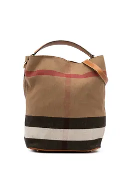 Burberry Pre-Owned: Коричневая сумка 