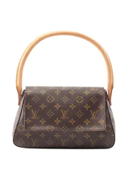 Louis Vuitton Pre-Owned: Коричневая сумка 