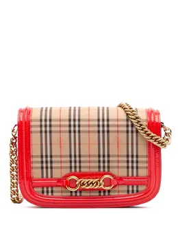 Burberry Pre-Owned: Коричневая сумка 