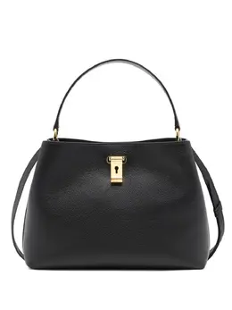 Bally: Чёрная сумка-шоппер 