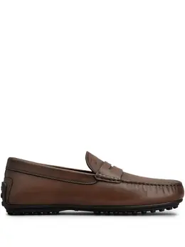 Tod's: Коричневые туфли  City Gommino