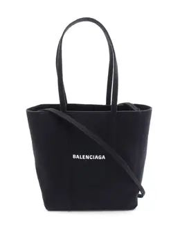 Balenciaga Pre-Owned: Чёрная сумка-шоппер 