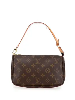 Louis Vuitton Pre-Owned: Коричневая сумка 