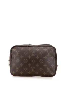 Louis Vuitton Pre-Owned: Коричневый клатч 