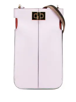 Fendi Pre-Owned: Розовая сумка через плечо 