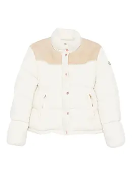 Moncler: Белая куртка 
