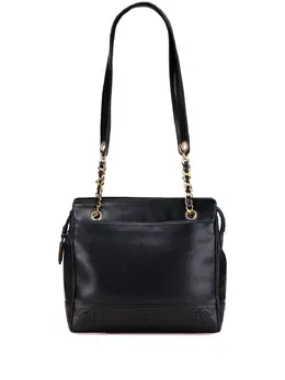 CHANEL Pre-Owned: Чёрная сумка 