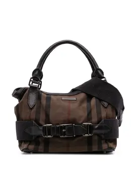 Burberry Pre-Owned: Коричневая сумка 