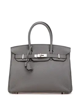 Hermès Pre-Owned: Серая сумка 