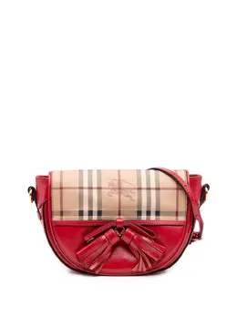 Burberry Pre-Owned: Красная сумка через плечо 