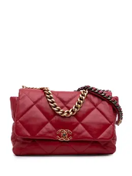 CHANEL Pre-Owned: Красная сумка 