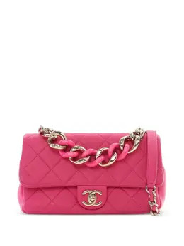 CHANEL Pre-Owned: Розовая сумка 
