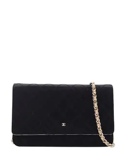 CHANEL Pre-Owned: Двухцветный кошелёк 