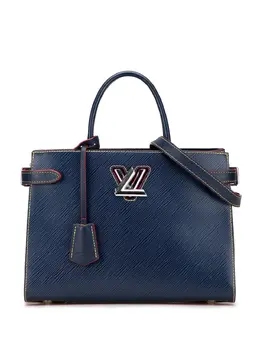 Louis Vuitton Pre-Owned: Голубая сумка 