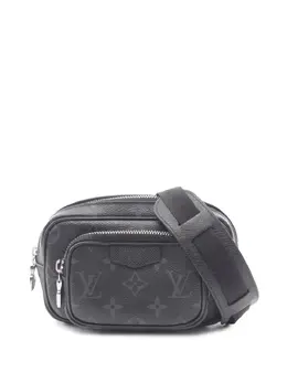 Louis Vuitton Pre-Owned: Чёрная сумка через плечо 