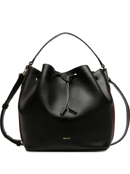Bally: Чёрная сумка 