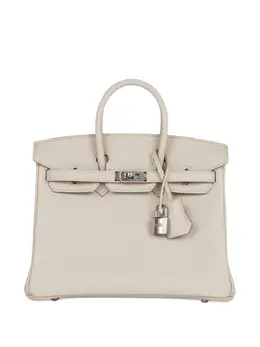 Hermès Pre-Owned: Бежевая сумка-шоппер 