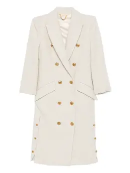 Elisabetta Franchi: Двубортное пальто 