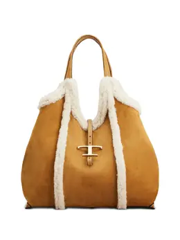Tod's: Коричневая сумка  T