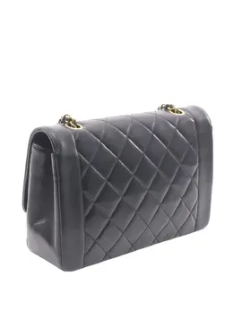 CHANEL Pre-Owned: Чёрная сумка через плечо 