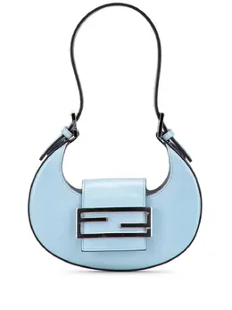 Fendi Pre-Owned: Голубая сумка 