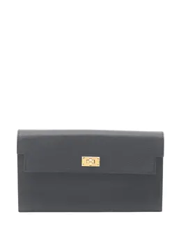 Hermès Pre-Owned: Чёрный кошелёк 