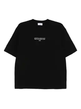 Off-White: Хлопковая футболка 