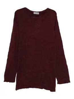 Yohji Yamamoto: Футболка с длинным рукавом 