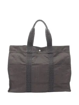 Hermès Pre-Owned: Серая сумка-шоппер 