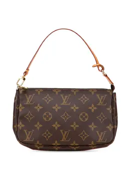 Louis Vuitton Pre-Owned: Коричневая сумка 
