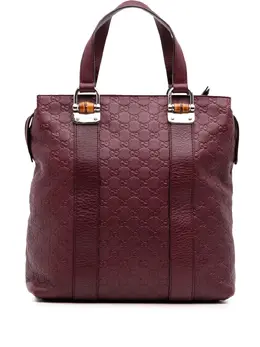 Gucci Pre-Owned: Красная сумка-шоппер 