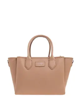 Emporio Armani: Сумка-шоппер с принтом 