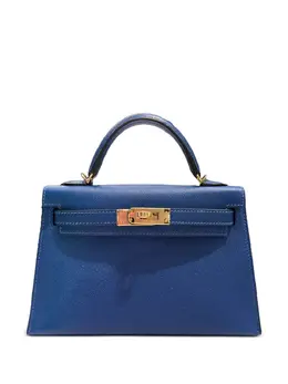 Hermès Pre-Owned: Голубая сумка-шоппер 