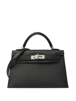 Hermès Pre-Owned: Чёрная сумка-шоппер 