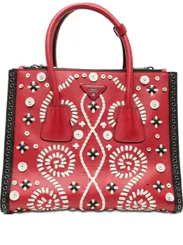 Prada Pre-Owned: Красная сумка-шоппер 